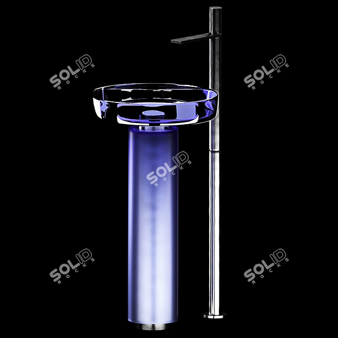 Vallvé NILO Basin Fixture 3D model image 5