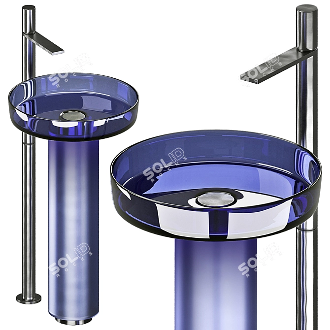 Vallvé NILO Basin Fixture 3D model image 6