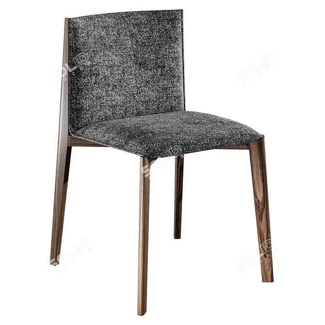 Sleek IONIS Modern Chair 3D model image 1