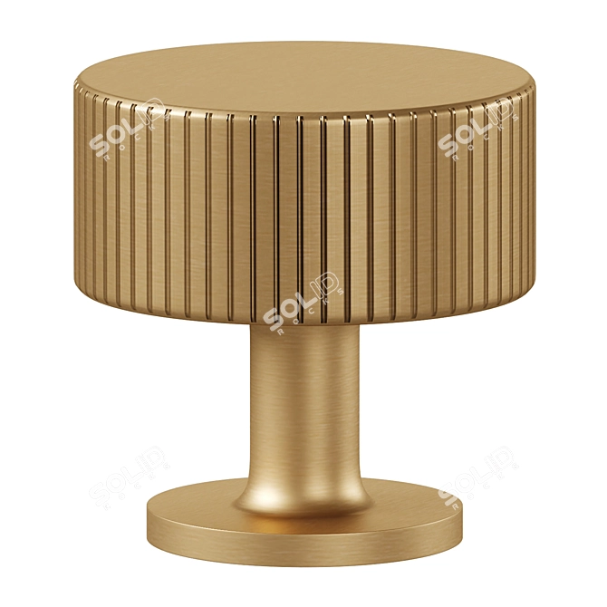 KANA Meraki Brass Handles Set 3D model image 3