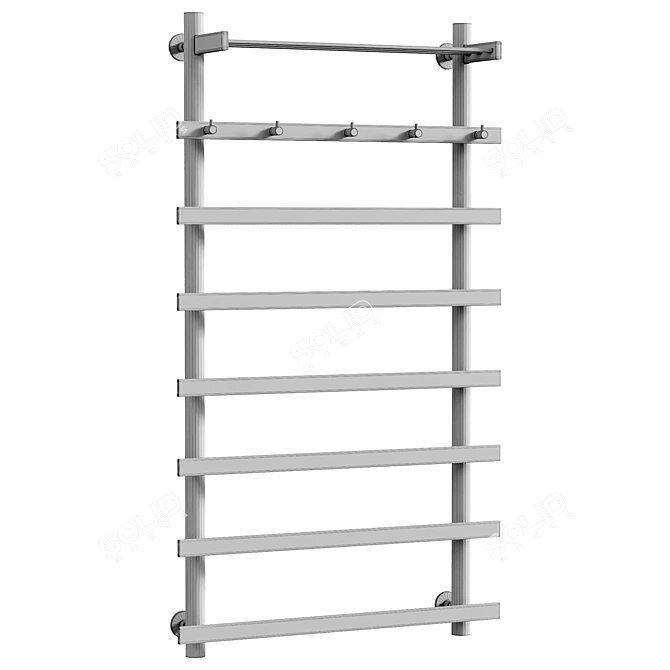 Secado Pontida Water Towel Warmer 3D model image 3