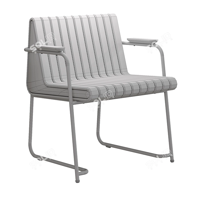 Autoban Nopa Restaurant Barstool 3D model image 3