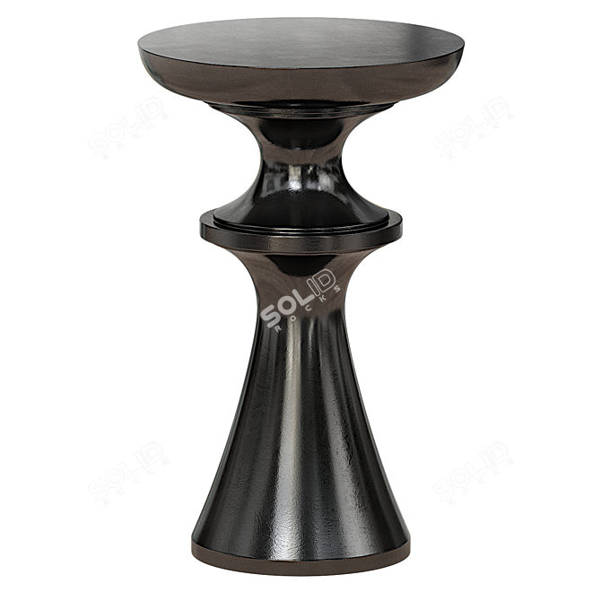 Modern Nolan End Table Furnishing 3D model image 1