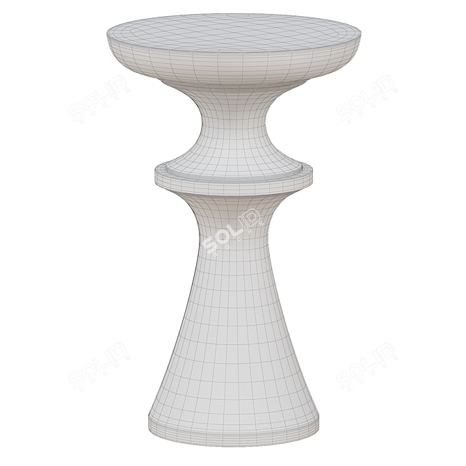 Modern Nolan End Table Furnishing 3D model image 3