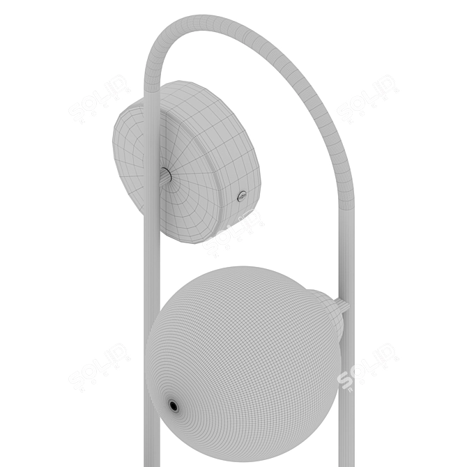 Freya Inversion Wall Sconce 3D model image 3