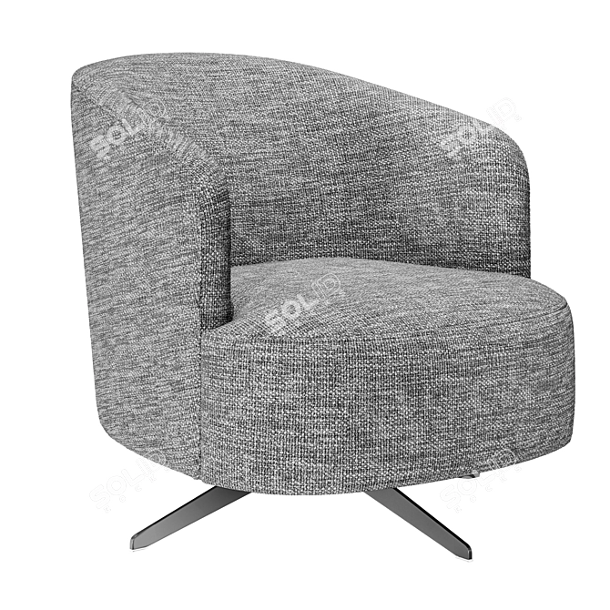 Elegant Copine Chair Model 3D model image 1