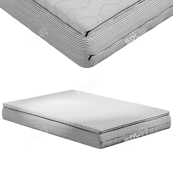 Turbo Smooth Mattress Model 3D model image 1