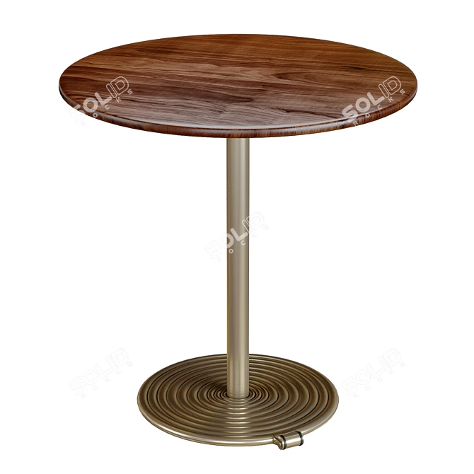 Ripple Effect Coffee Table Trend 3D model image 1