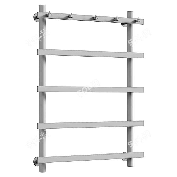 Electric Towel Warmer Secado Pontida 3D model image 3