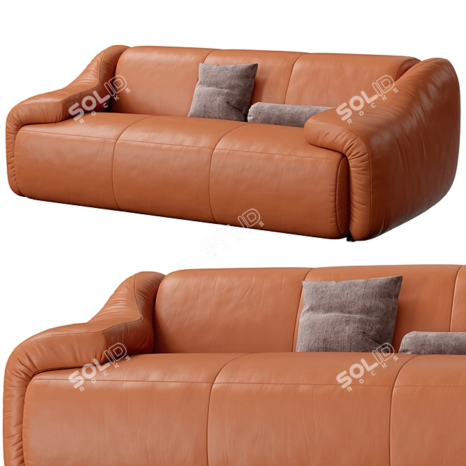 DS-705 London Sofa by de Sede 3D model image 1