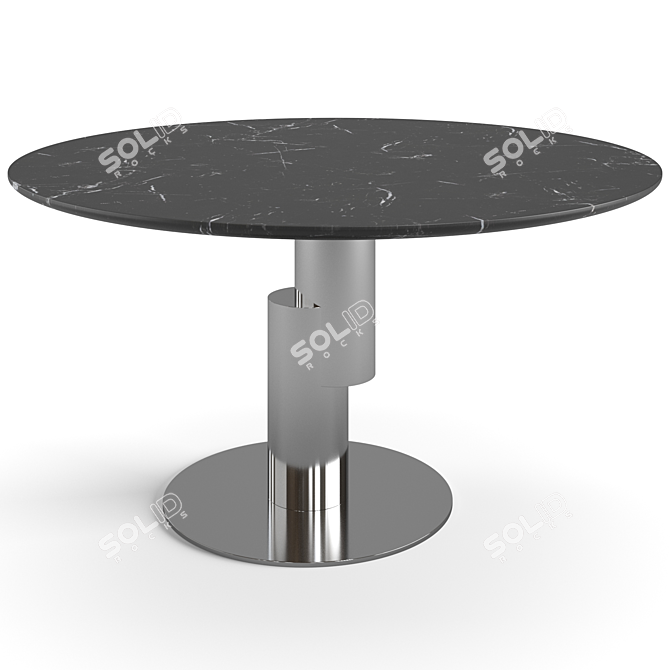 Modern Italian Bonaldo Dining Set 3D model image 4