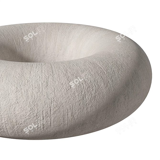 Versatile Seamless Plaster Material 64 3D model image 3