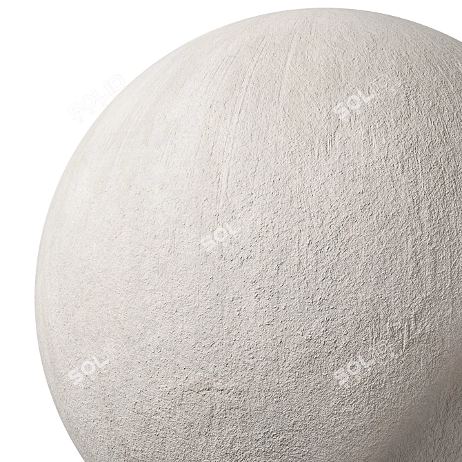 Versatile Seamless Plaster Material 64 3D model image 6