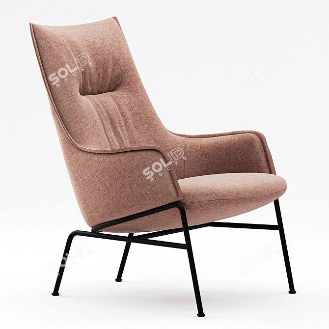 Wendelbo Aloe Chair 3D model image 3