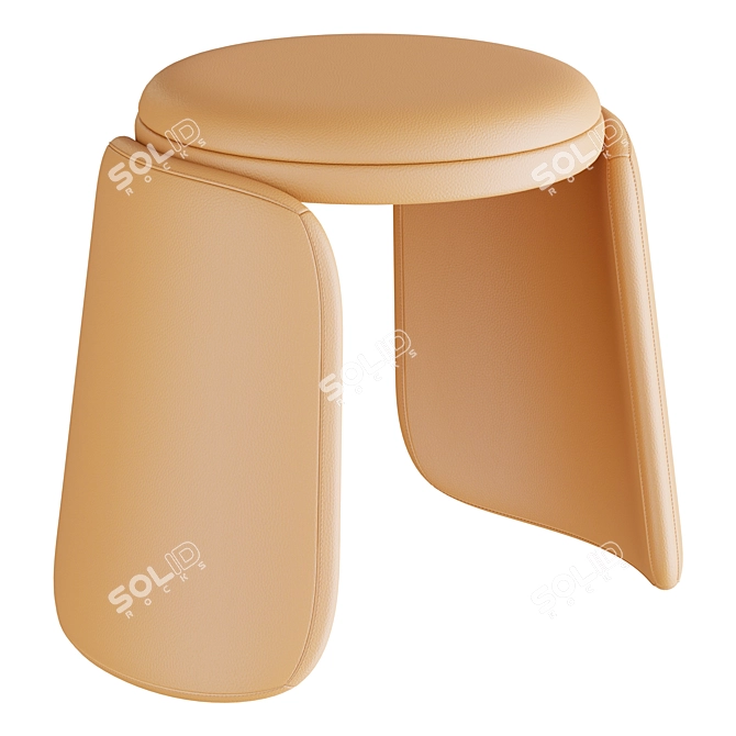 Henge Tripartite Stool | Стул 3D model image 2