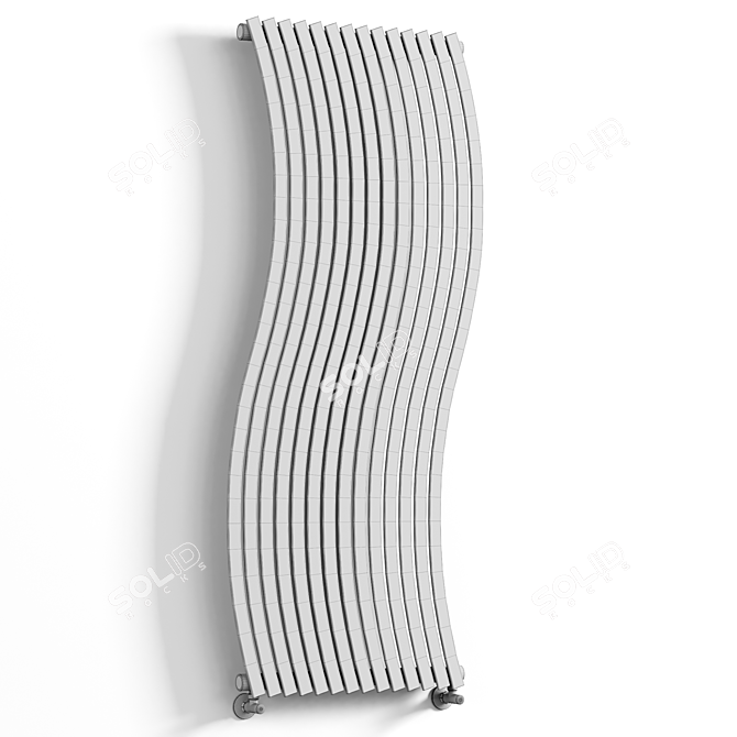 Stylish Vertical Lola Radiator 3D model image 3