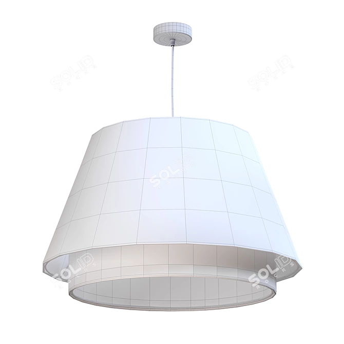 BPS KONCEPT Hemp Pendant Light 3D model image 2