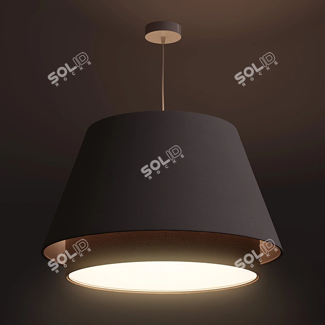 BPS KONCEPT Hemp Pendant Light 3D model image 4