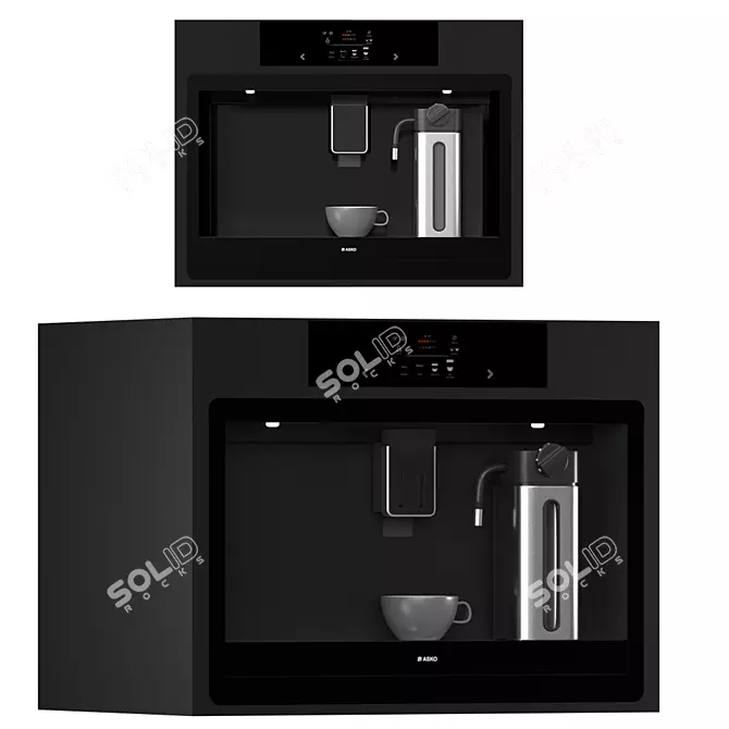 Luxury Asko Kitchen Appliance Set 3D model image 7