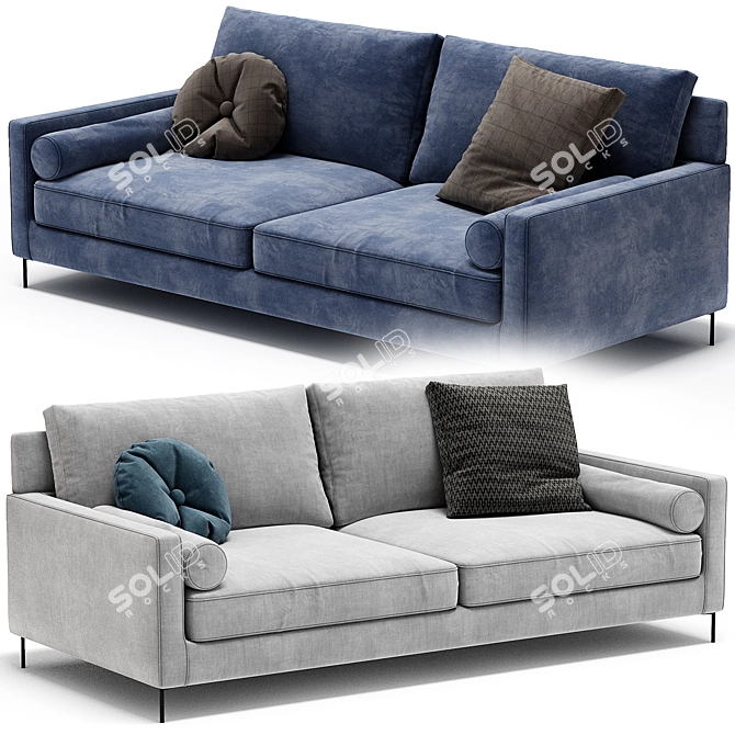 Modern Eilersen Lift Sofa 3D 3D model image 3