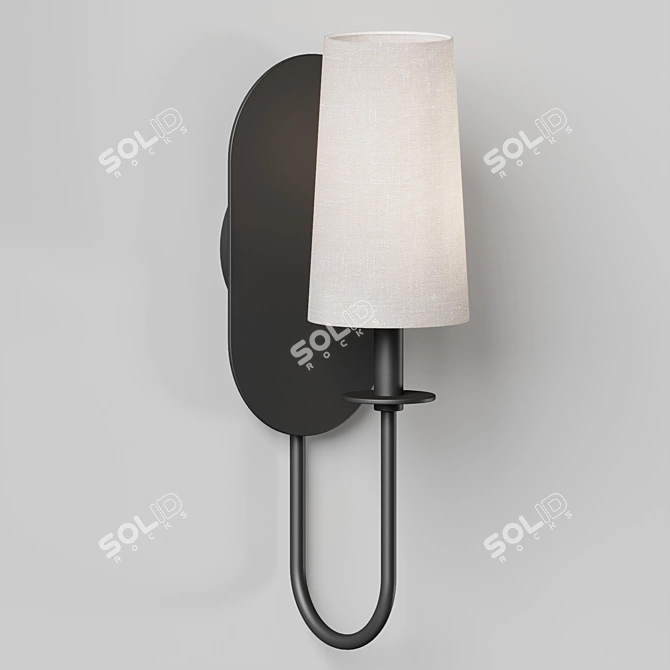 Modern Classic Lara Wall Sconce 3D model image 2