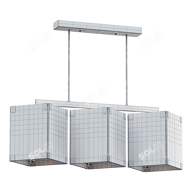 Elegant AGB Achilles Pendant Light 3D model image 2