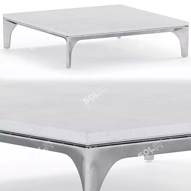 Natuzzi Skyline Coffee Table 3D model image 3
