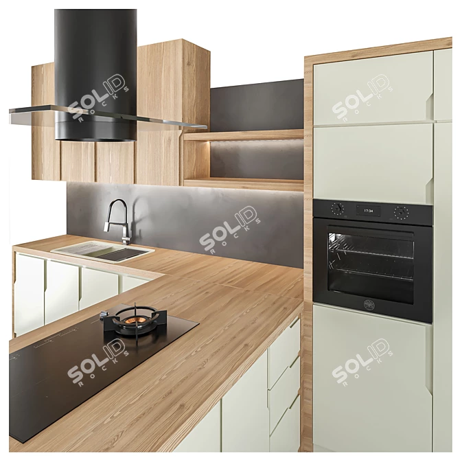 Premium Kitchen Appliance Bundle 3D model image 7