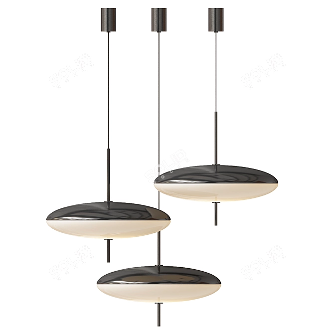 Sleek Model 2065 Lighting Fixture 3D model image 3