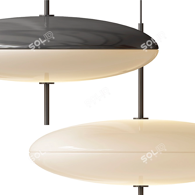 Sleek Model 2065 Lighting Fixture 3D model image 4