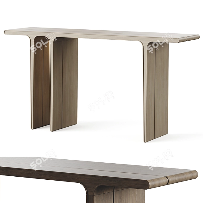 Selima Console: Premium 3D Model 3D model image 1