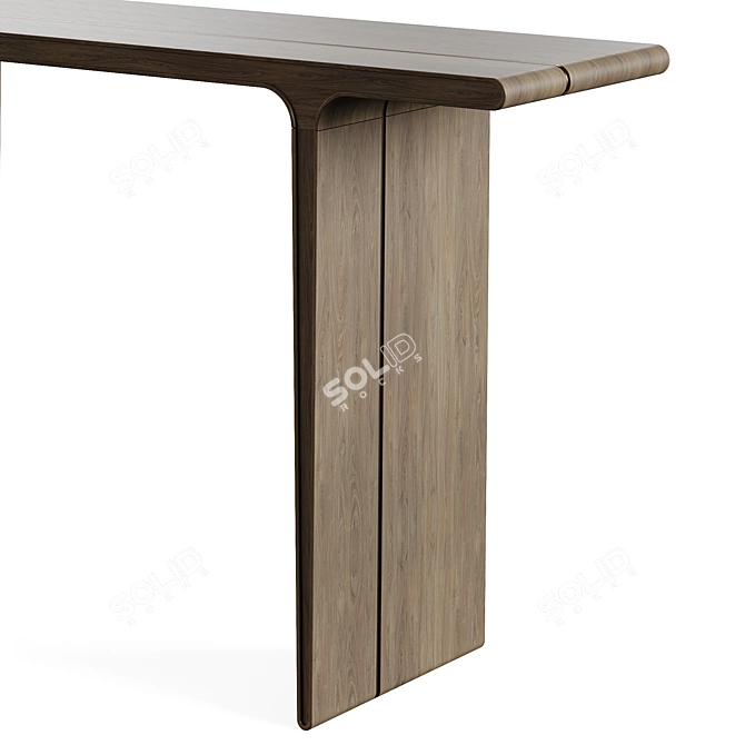 Selima Console: Premium 3D Model 3D model image 2