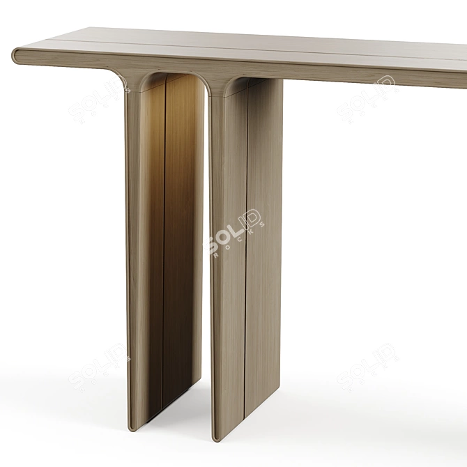 Selima Console: Premium 3D Model 3D model image 4