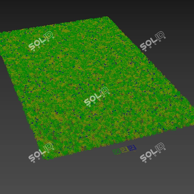 Summer Park 3D Model Set 3D model image 5