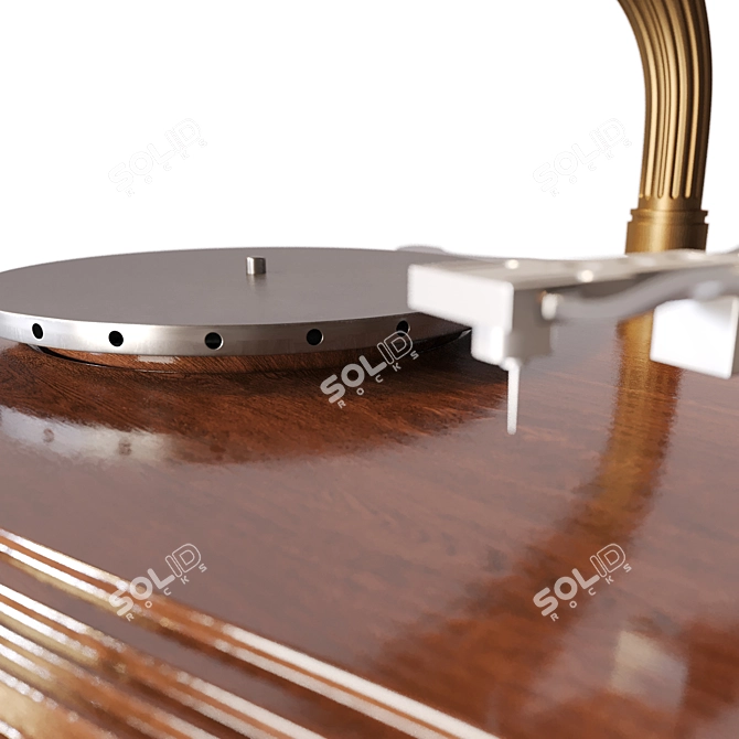  Retro Style Vinyl Player RP-156 3D model image 4