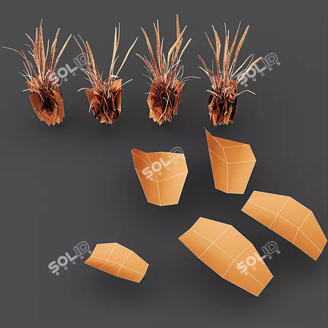 3D Park Summer Scene Bundle 3D model image 4