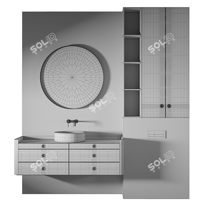 Luxury Bathroom 3D Models Collection 3D model image 2