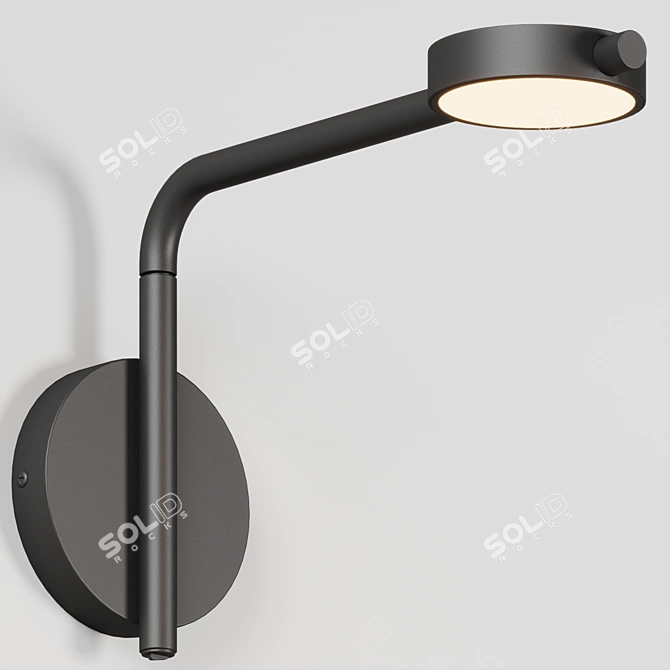 Swivel Arm LED Sconce Light 3D model image 3