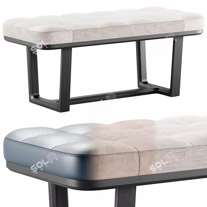 VINCENT Bench - Stylish and Modern 3D model image 3