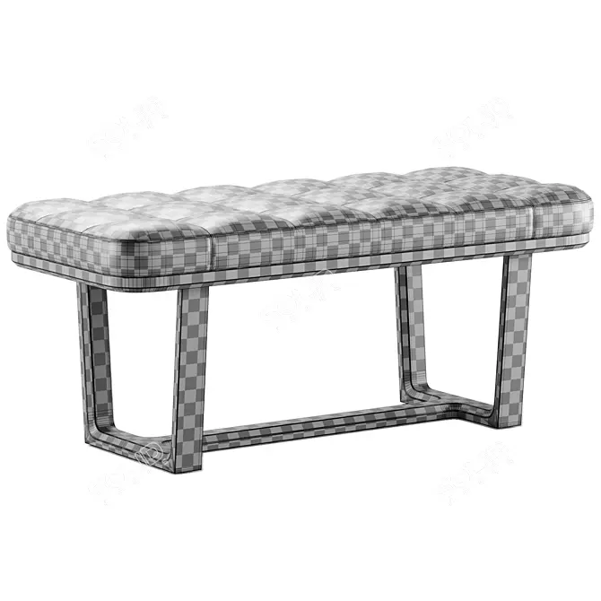 VINCENT Bench - Stylish and Modern 3D model image 5