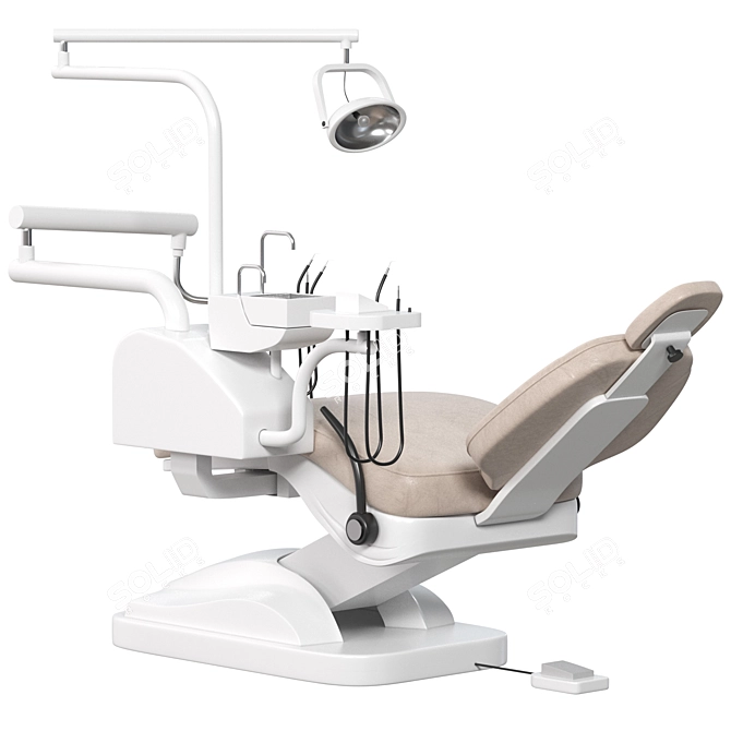 Modern Stomatology Armchair 2019 3D model image 2