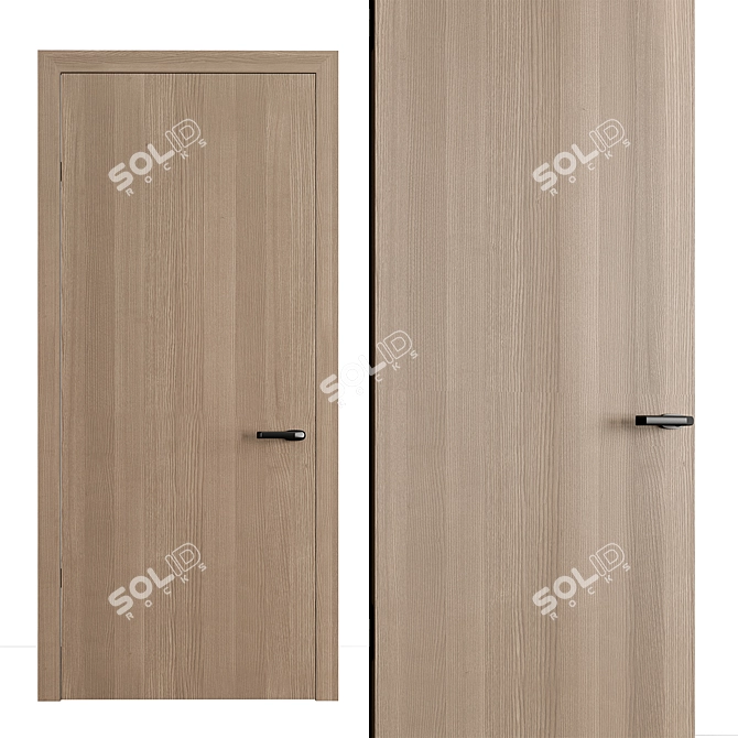 Contemporary Door Collection 86 3D model image 2