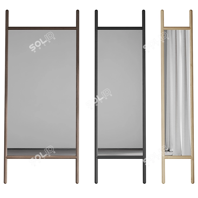 De La Espada Extend Mirror Set 3D model image 4