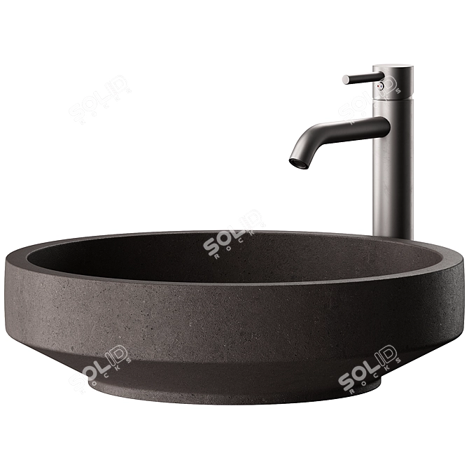 Modern Washbasin by Patricia Urquiola 3D model image 3