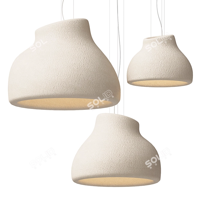 Elegant SONIAH Pendant Lamp 3D model image 5