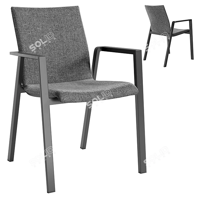 Modern Odeon Chair For Corona 3D model image 1