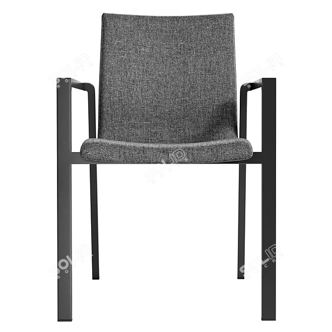 Modern Odeon Chair For Corona 3D model image 2