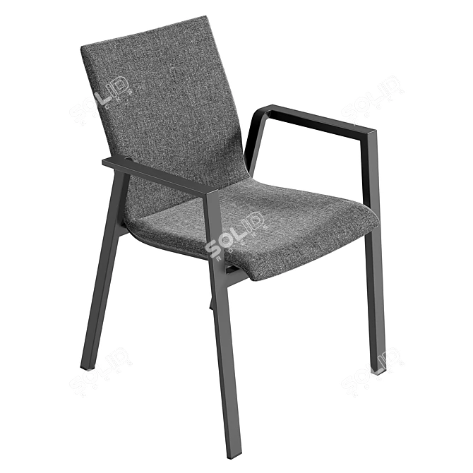 Modern Odeon Chair For Corona 3D model image 4