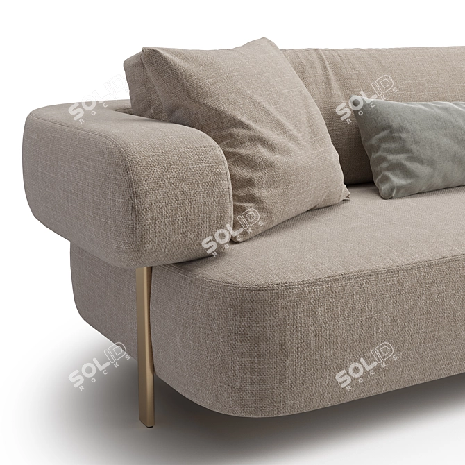  Turri ROMA Sofa Bed 3D model image 3