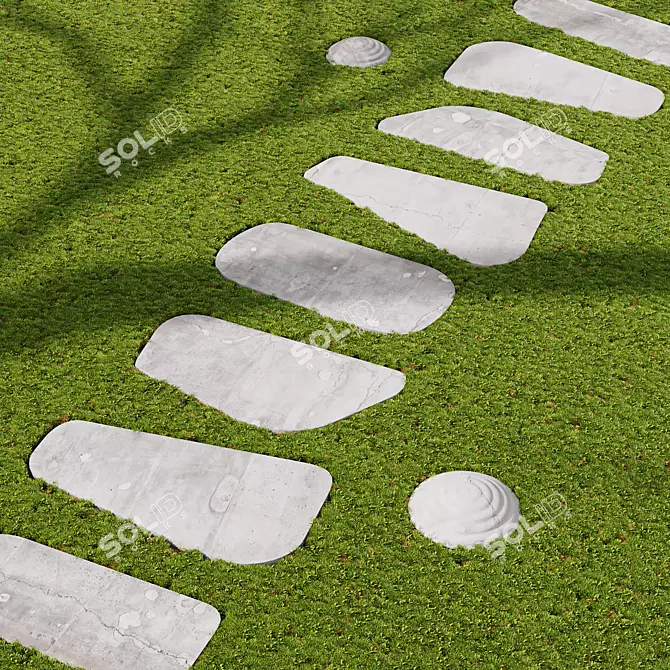 Garden Path 3D Models Chaos 3D model image 1